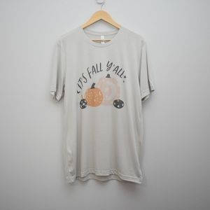 It’s Fall Y’all Pumpkin Short Sleeve Unisex TShirt